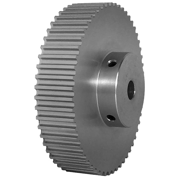 B&B Manufacturing 56-5M15-6A5, Timing Pulley, Aluminum, Clear Anodized, 56-5M15-6A5 - main